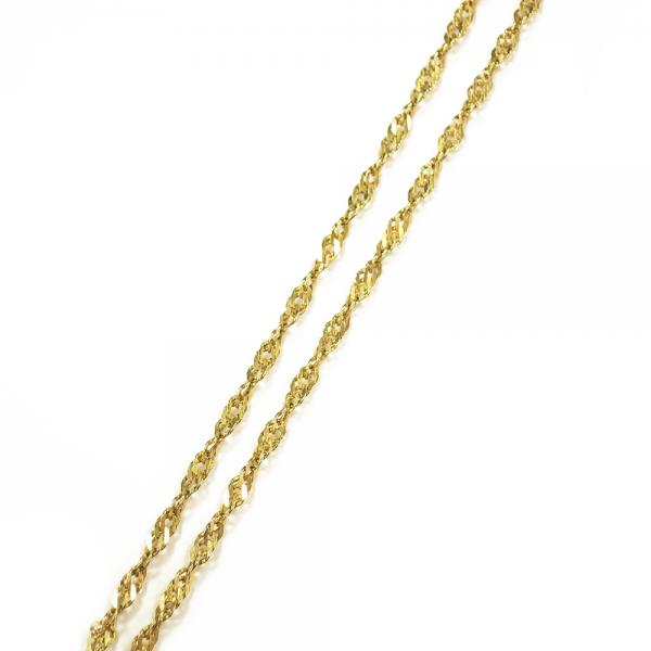 Kultainen singapore-ketju 42cm #1