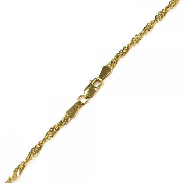 Kultainen singapore-ketju 42cm #2