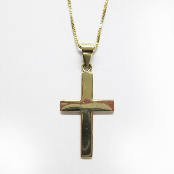 Kultainen risti ketjulla #0