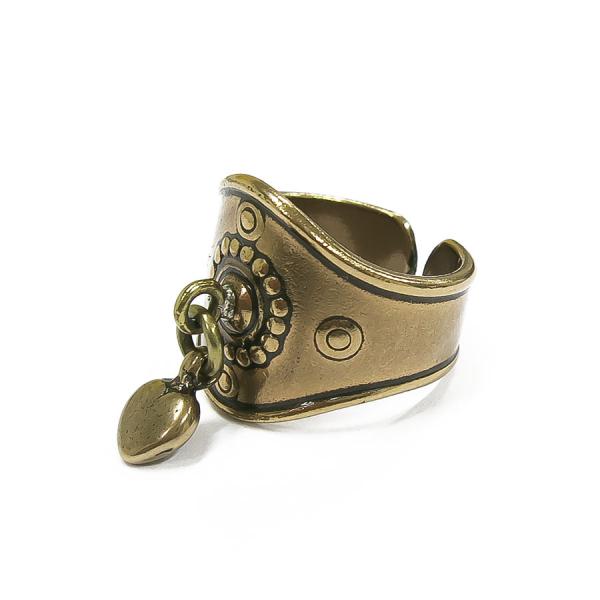 Kalevala Koru Sydänsormus 17,5mm, säädettävä #1