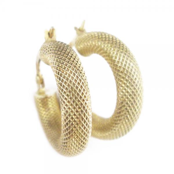 18K Kultaiset rengas korvakorut #2