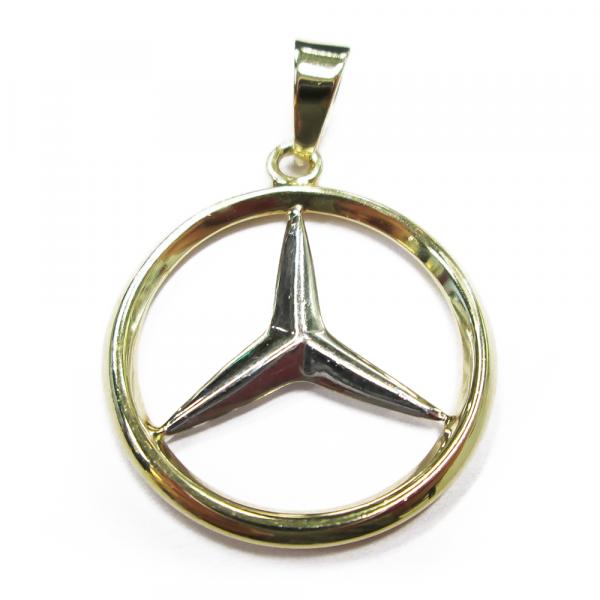 Kelta/valkokultainen mersuriipus #0