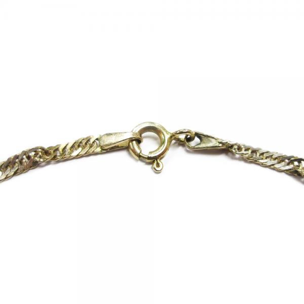 Kultainen singapore-nilkkaketju 26cm #2