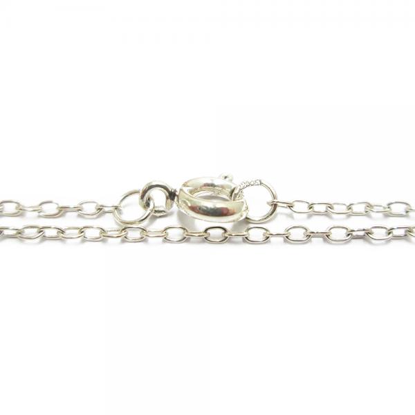 Horoskooppiriipus vaaka+42cm ketju hopea #1