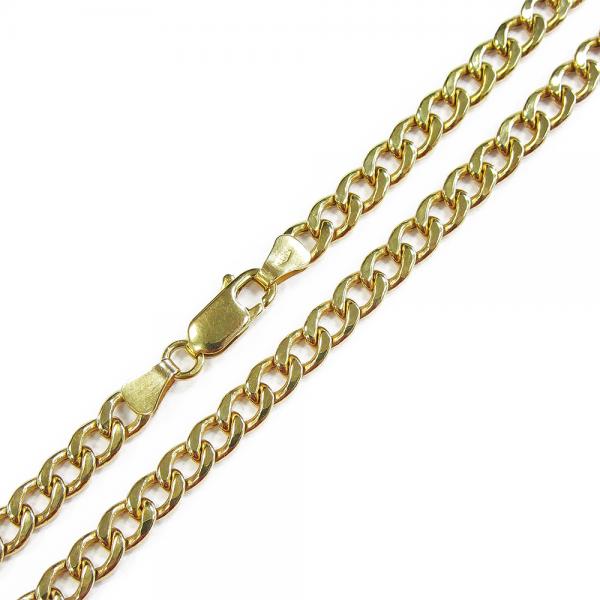 Panssari kultaketju 41cm lev. 4mm #1