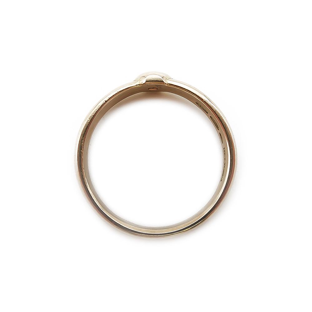 Timanttisormus 0,03ct koko 16,5 lev.4mm KÄSITYÖ v.2000 #3