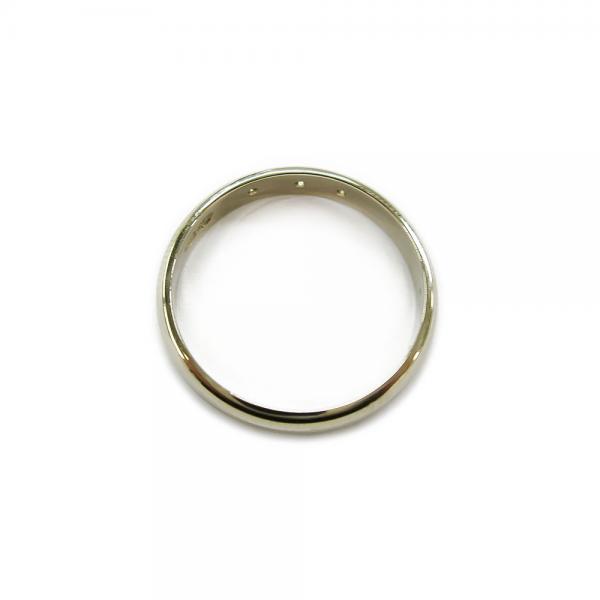 Valkokultainen timanttisormus 3x0,005ct 16mm  #2