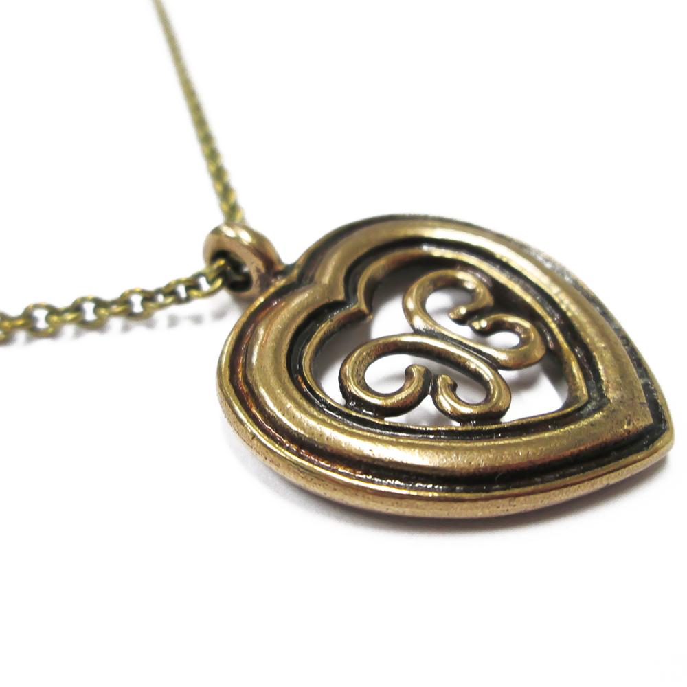 Kalevala Koru Utajärven sydänriipus 70cm, pronssi #2