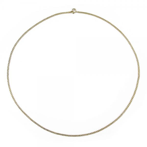 Kultainen panssari-kaulaketju 46cm, 18k #2