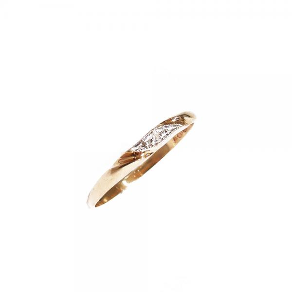 Timanttisormus 0,005ct 18 mm   #0