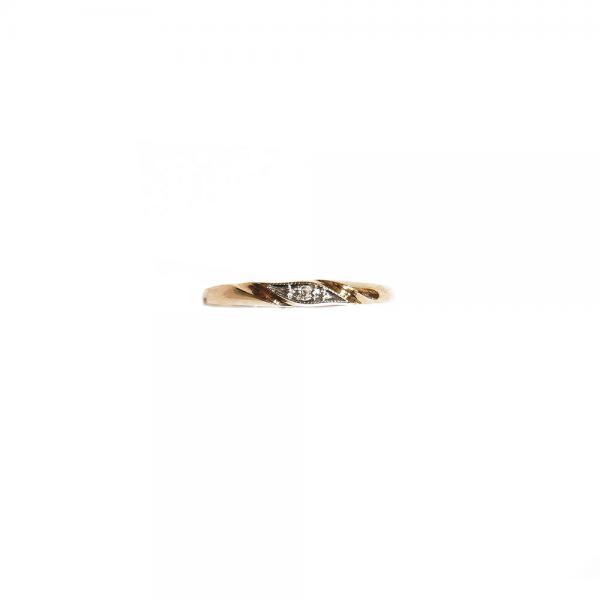 Timanttisormus 0,005ct 18 mm   #1