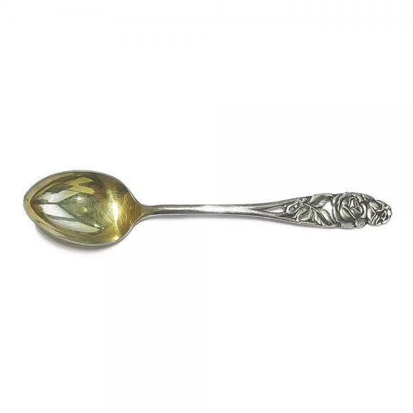 Hopeiset kahvilusikat 6 kpl v.1965 #1