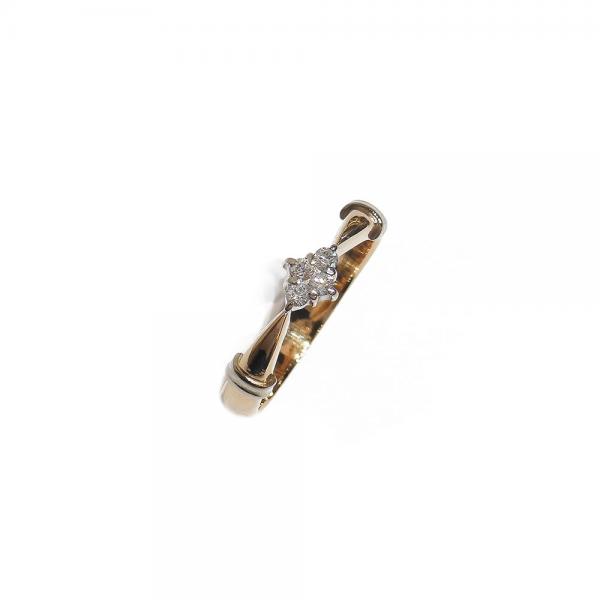 Timanttisormus 0,08ct 16 mm v.-03 Ailio Oy  #0