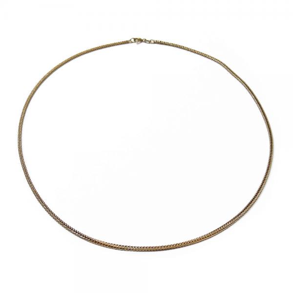 Kultainen kaulaketju 50 cm #0