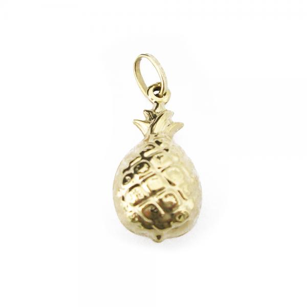 Kultainen ananas riipus 18k #0