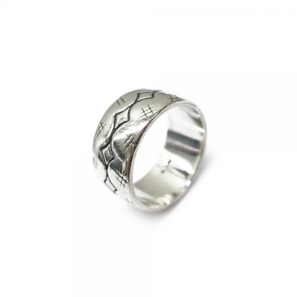 Kalevala Koru Suomuhauki-sormus halk.20+ #0