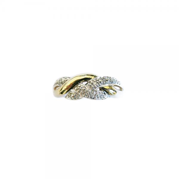 Kultainen timanttisormus 19.0mm #1