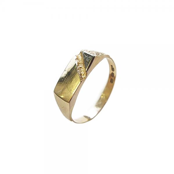 Kantasormus timantilla koko 21,25 #1