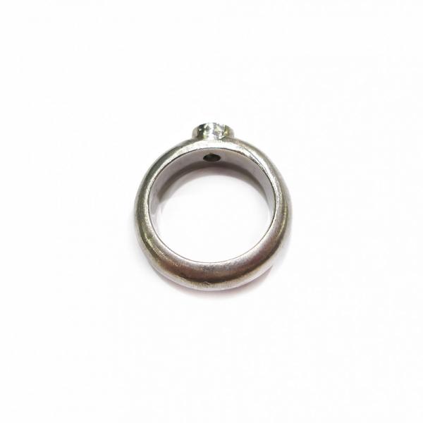 Hopeasormus 15,5mm turkoosi kivi #2