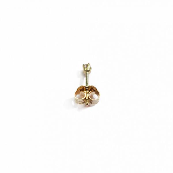 Kultainen timanttikorvakoru 0,03ct, pariton #2