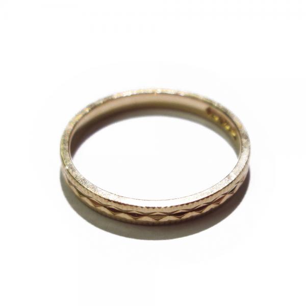 Kultakeskuksen kultasormus timanttileikattu 16.5 -93 2.37mm #2