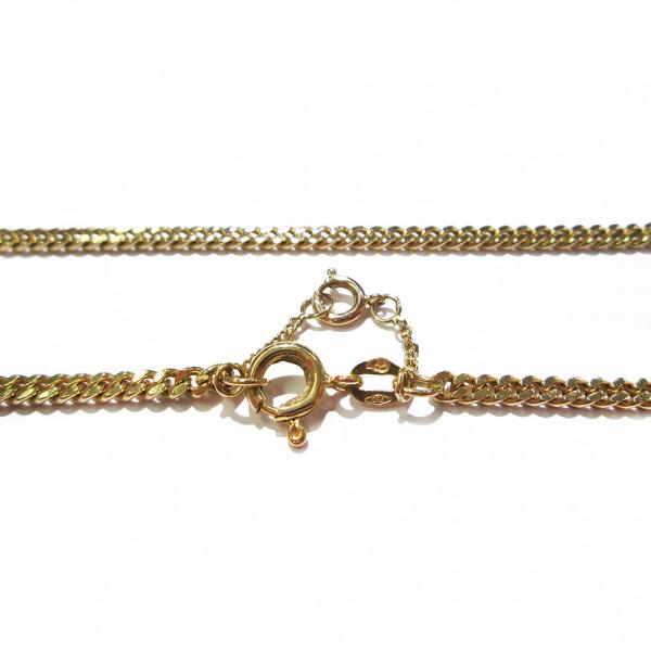 Kultainen umpipanssari-kaulaketju varaketjulla 18K 46cm 2.76mm #1