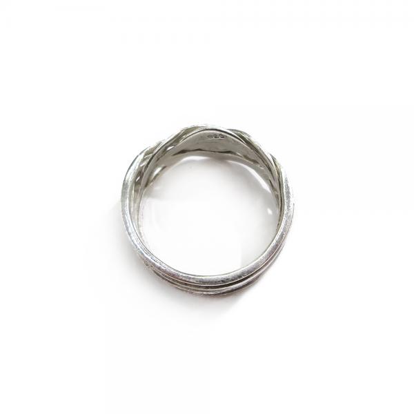 Hopeinen 6-osainen pirunnyrkki 20mm #1