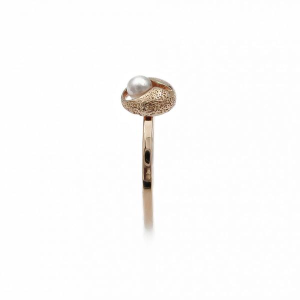 Kultainen Finnfeelings helmisormus 18.5 mm  #2