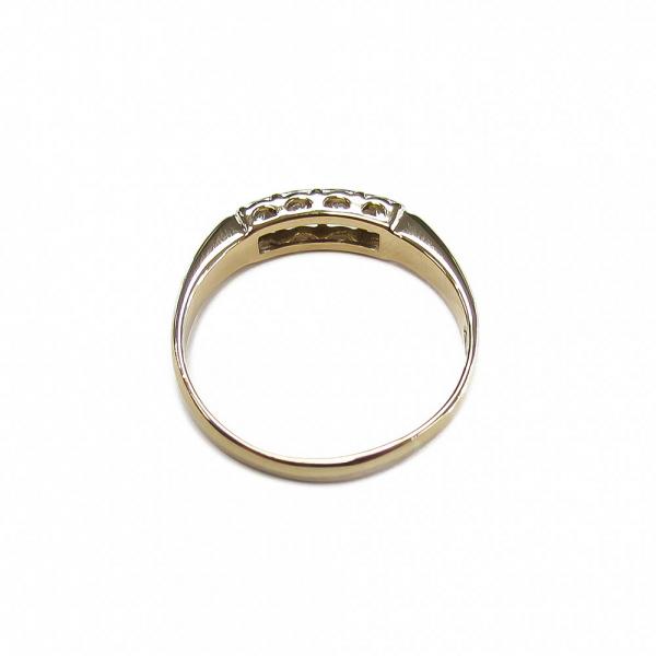 Kultasormus, zirkonia halk.20.5mm #2