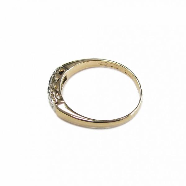 Kultasormus, zirkonia halk.20.5mm #4