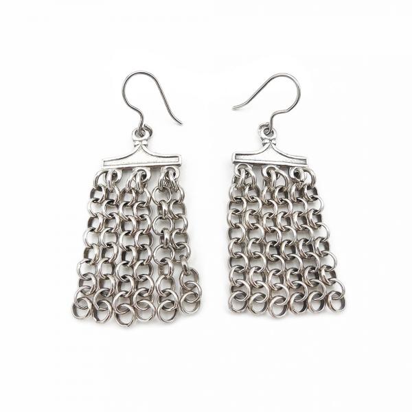 Hämäläinen juhlakääty korvakorut hopea Kalevala Koru #0