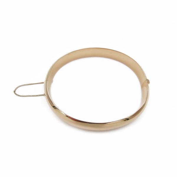 Kultainen rannerengas 10 mm 6,2 cm v.-47 Kupittaan Kulta Oy #1
