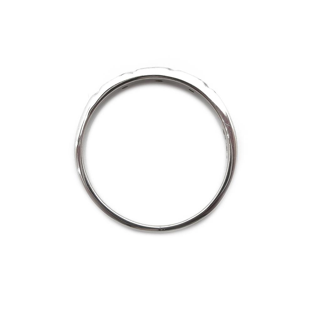 Valkokultainen timanttisormus 0,015 ct koko 16,5 #2