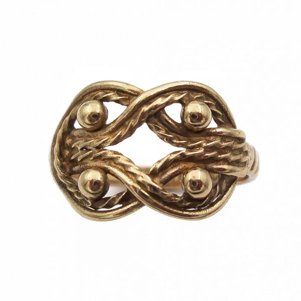 Kalevala Koru Teljänneito sormus halk.17.5mm ,pronssi #1