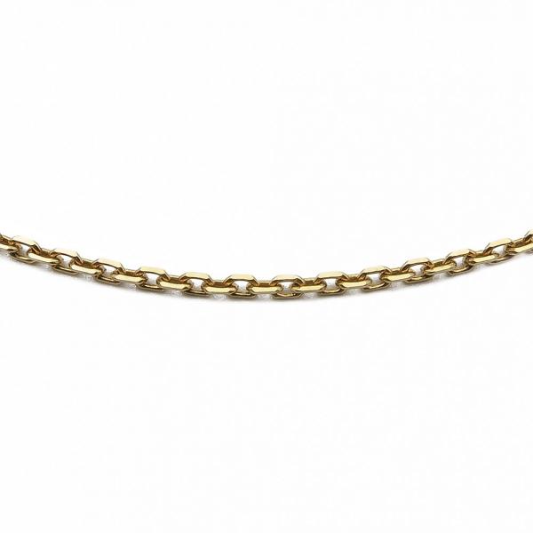 Kultainen ankkuriketju 54cm #0
