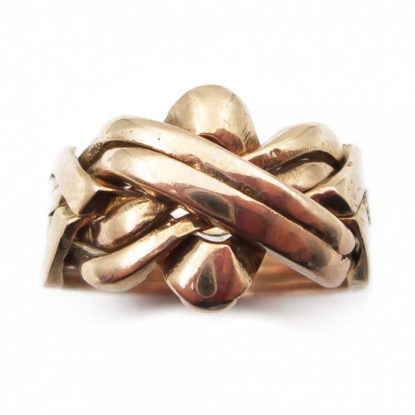 6-osainen pirunnyrkki, 14k 18mm #1