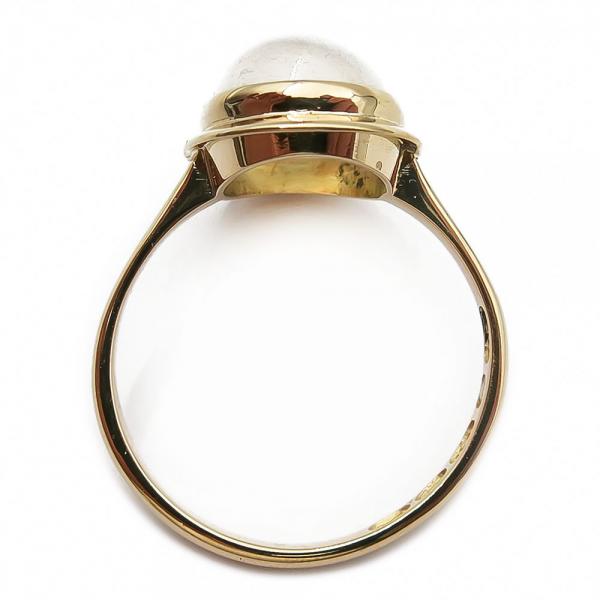 18K kuukivi sormus koko 17,5 #3