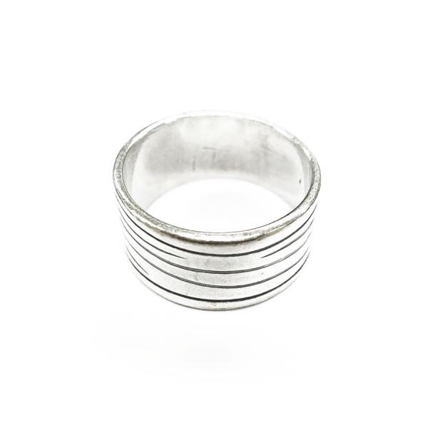 Kaarna sormus 18,0mm hopea Kalevala Koru #1