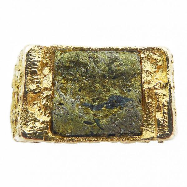 Kultainen Lapponia sormus Goldstone,20.75mm #1
