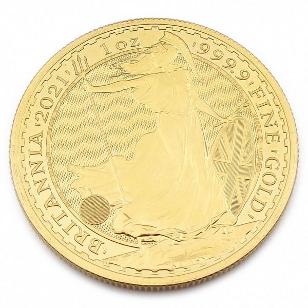 Great Britain 1 Oz Gold 100 Pounds 2021 #1