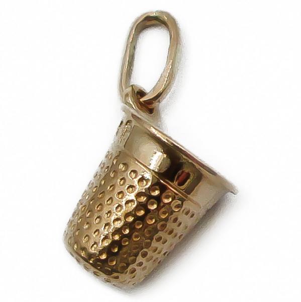 14k Kultainen sormustin riipus #0