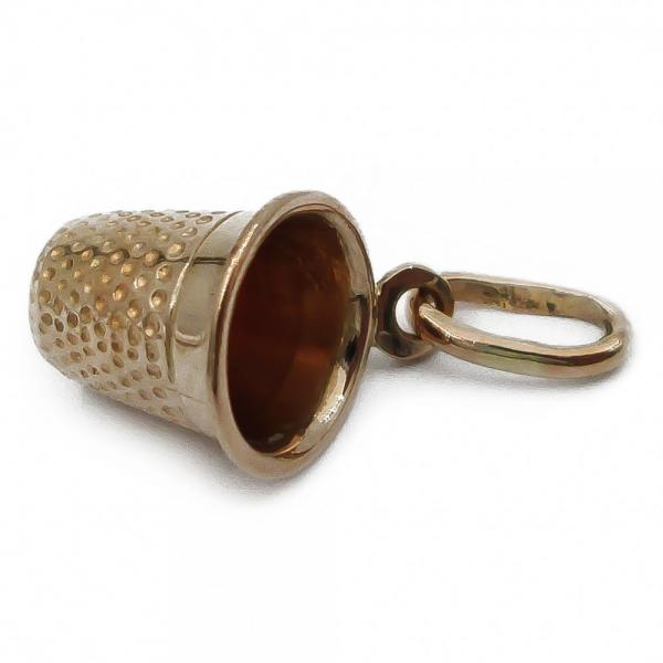 14k Kultainen sormustin riipus #1