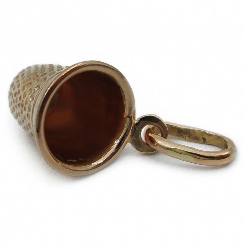 14k Kultainen sormustin riipus #3