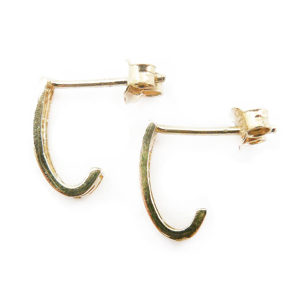 Kultakorvakorut meanderikuvio #4