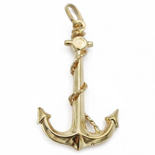 Kultainen riipus, ankkuri ja köysi, 18 k #1