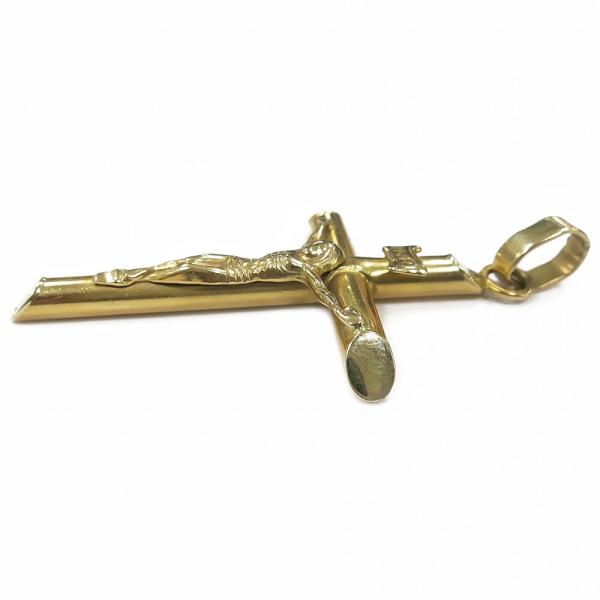 Kultainen inri krusifiksi riipus #2