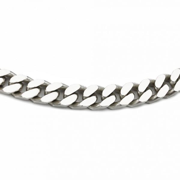 Hopeinen panssariketju 50 cm 6 mm #1