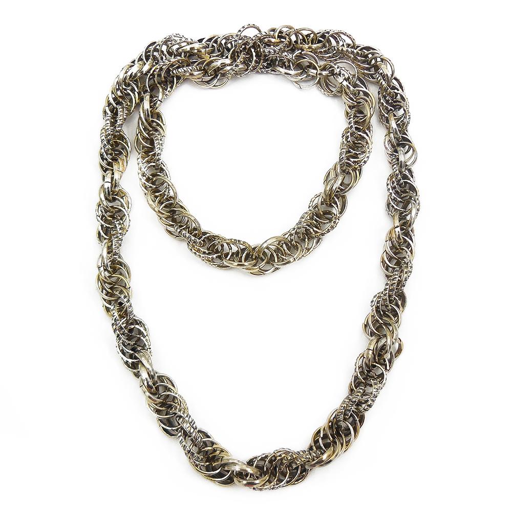 Kalevala korun hopeoitu pronssikääty, Setukainen 70cm #0