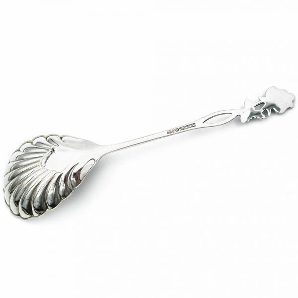 Ruusu sokerilusikka v.1984 #1