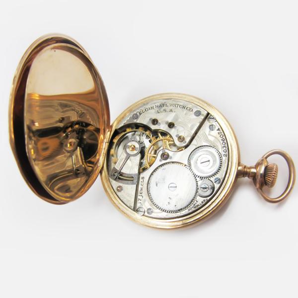 Elgin Natioal Watch Co. U.S.A Umpikuorinen taskukello #3